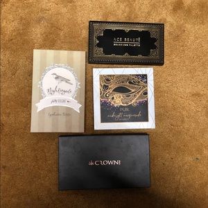 Eyeshadow palettes from Sephora *read description